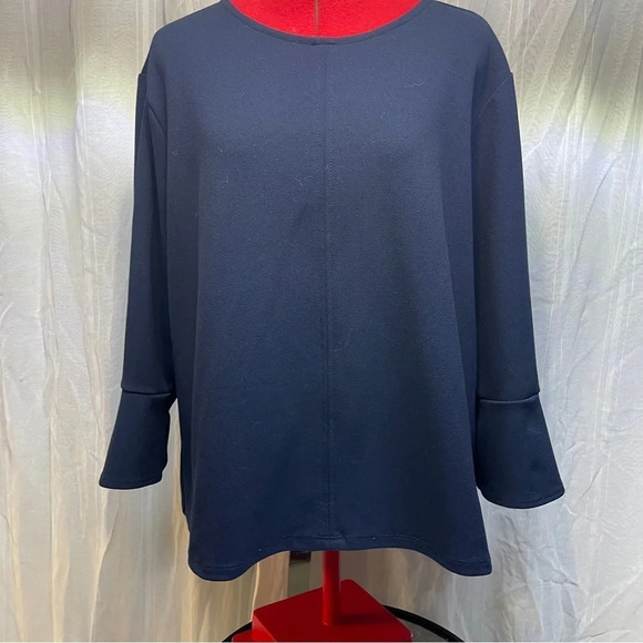 H&M Jersey Top navy blue size XL - Picture 1 of 10